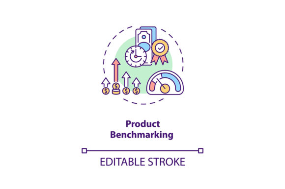 Download Product Benchmarking Concept Icon - Benchmarking Collection