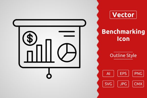 Download Vector Benchmarking Outline Icon - Premium Resources