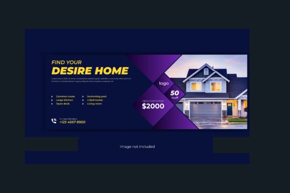 Download Real Estate Rent Sale Facebook Cover - Sale Collection