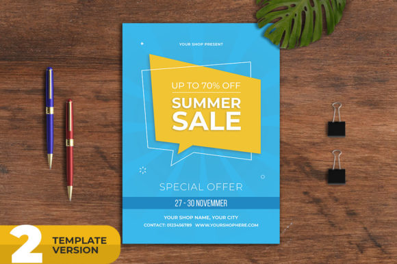 Download Summer Sale Flyer Pack - Sale Collection