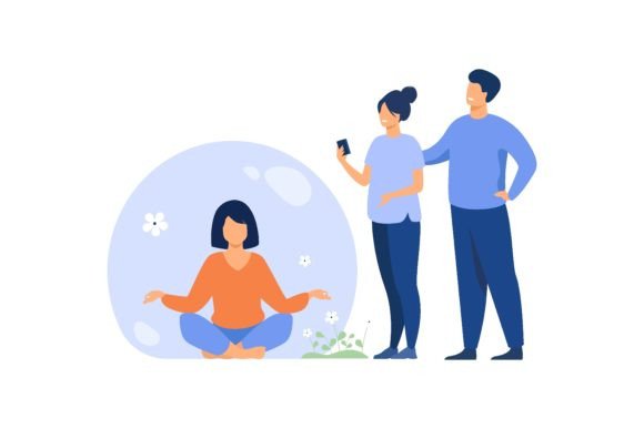 Download Person Keeping Social Distance and Avoid - Avoid Collection