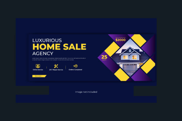 Download Real Estate Rent Sale Facebook Cover - Sale Collection