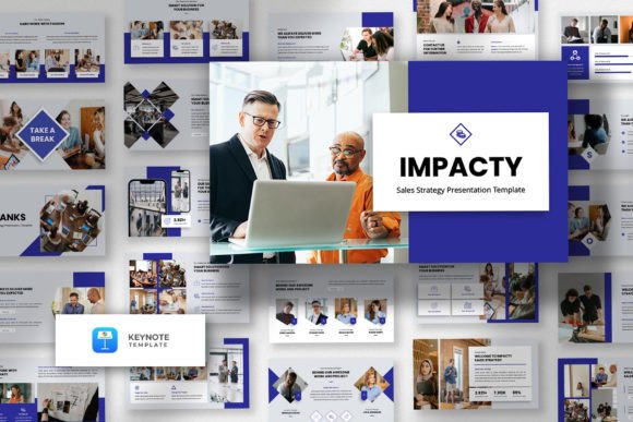 Download Sales Marketing Keynote Template - Sale Collection