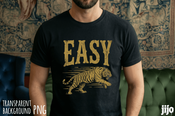 Download Animal Tiger Easy Vintage PNG - Premium Bundle